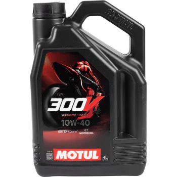 300V 10W40 Road Racing Synthetic 4T Engine Oil 1 GAL