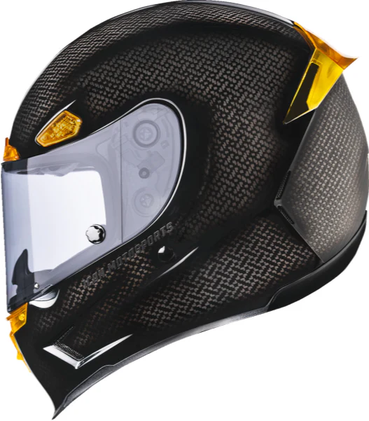 Airframe Pro™ Carbon Yellow 4Tress Helmet - Image 3