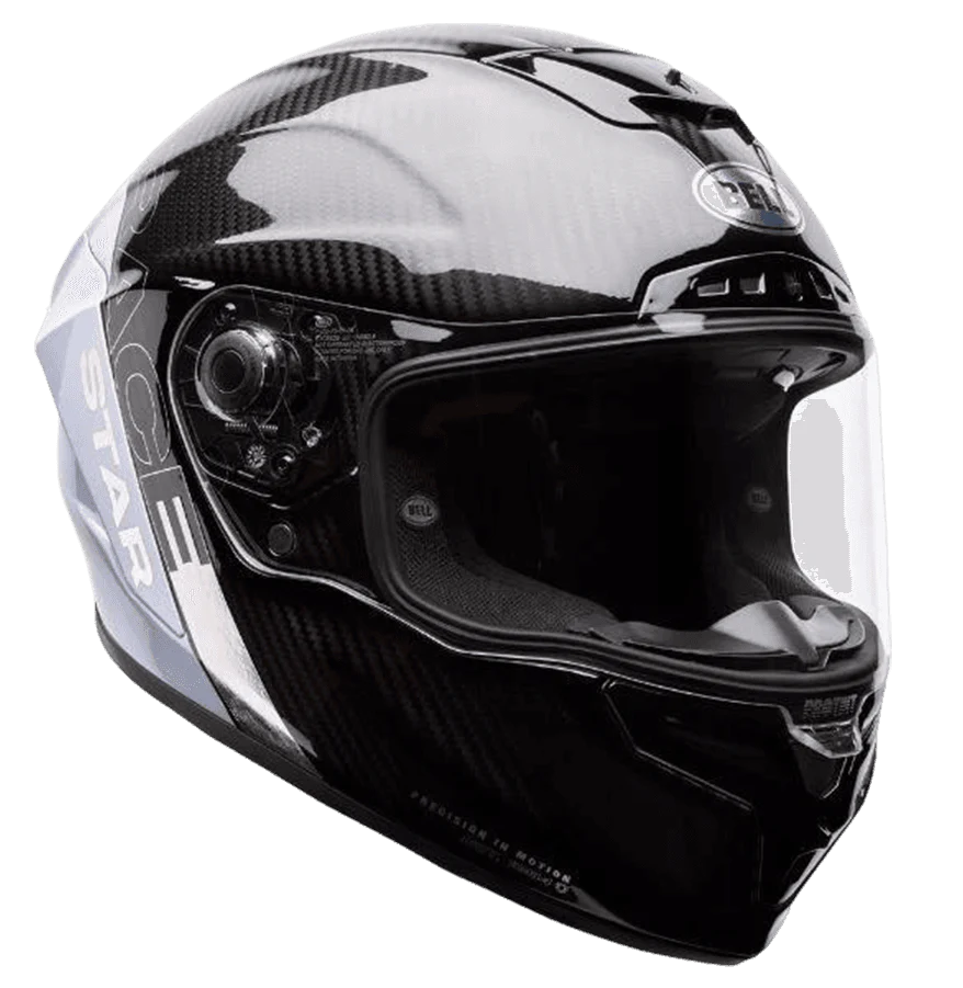 Bell Racestar DLX Flex Silver Strike - Image 2