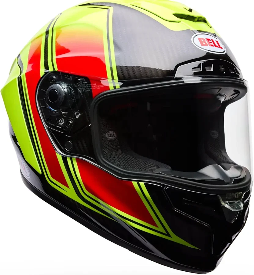 Bell Racestar DLX Flex Yellow Grid