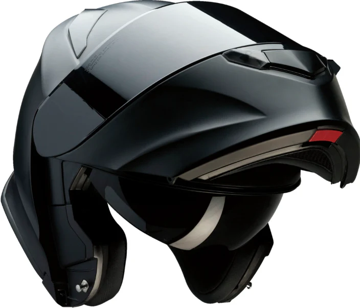 Solaris 2.0 Smoke Modular Helmet (Matte/Flat Black) - Image 2