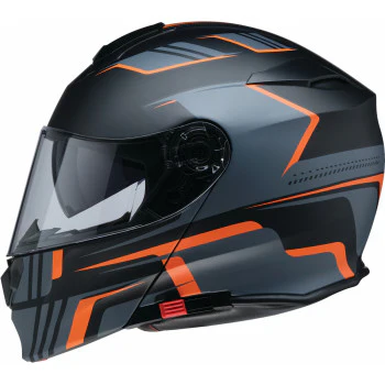 Solaris 2.0 Orange/Gray Slater Helmet