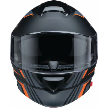 Solaris 2.0 Orange/Gray Slater Helmet - Image 2