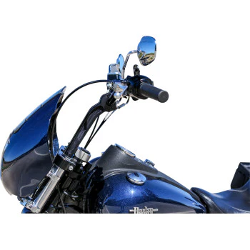 THRASHIN SUPPLY CO. Handlebar Risers - Pull Back - 9-1/2" - Black - Image 3