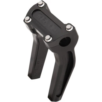 THRASHIN SUPPLY CO. Handlebar Risers - Pull Back - 6-1/2" - Black