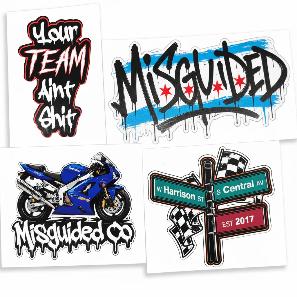 Ultimate Misguided Slap Sticker Pack